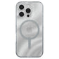 ZAGG Milan Snap MagSafe Case (Suits iPhone 16 Pro) - White Swirl Glitter