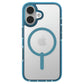 ZAGG Santa Cruz Snap MagSafe Case (Suits iPhone 16) - Retro Blue