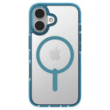 ZAGG Santa Cruz Snap MagSafe Case (Suits iPhone 16) - Retro Blue