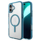 ZAGG Santa Cruz Snap MagSafe Case (Suits iPhone 16) - Retro Blue