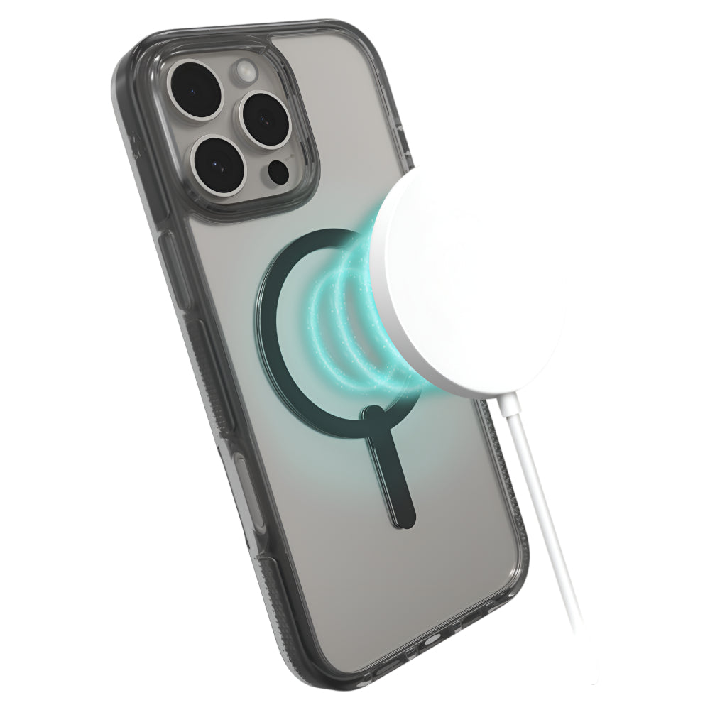 ZAGG Santa Cruz Snap MagSafe Case (Suits iPhone 16 Pro Max) - Black