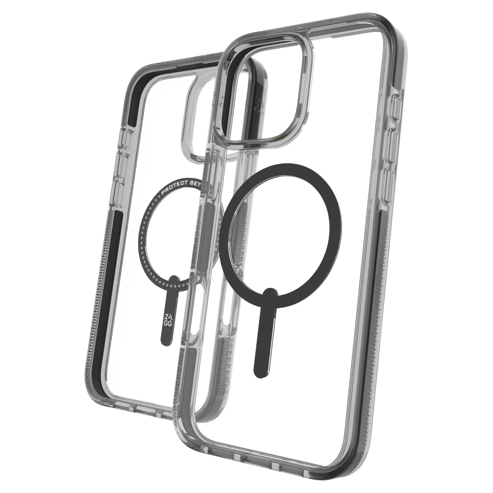 ZAGG Santa Cruz Snap MagSafe Case (Suits iPhone 16 Pro Max) - Black