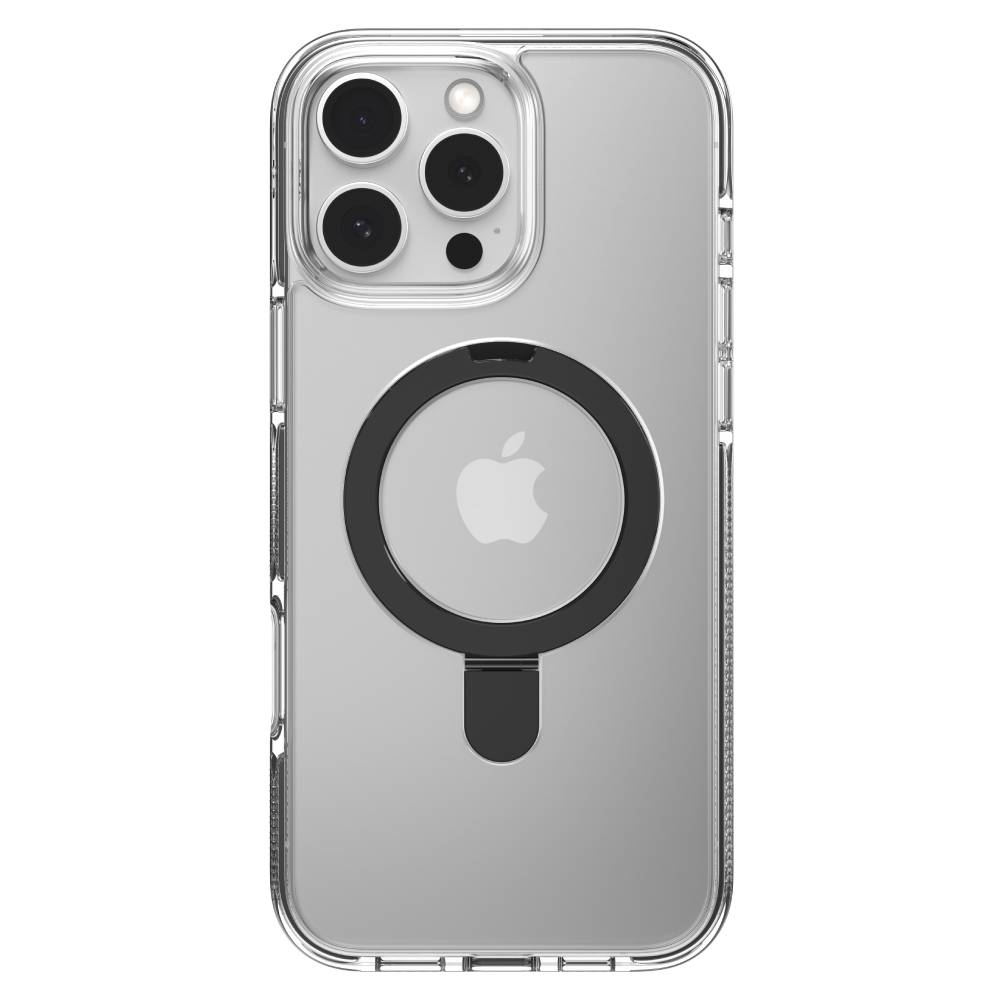ZAGG Santa Cruz Snap Ring Stand Case (Suits iPhone 16 Pro) - Clear