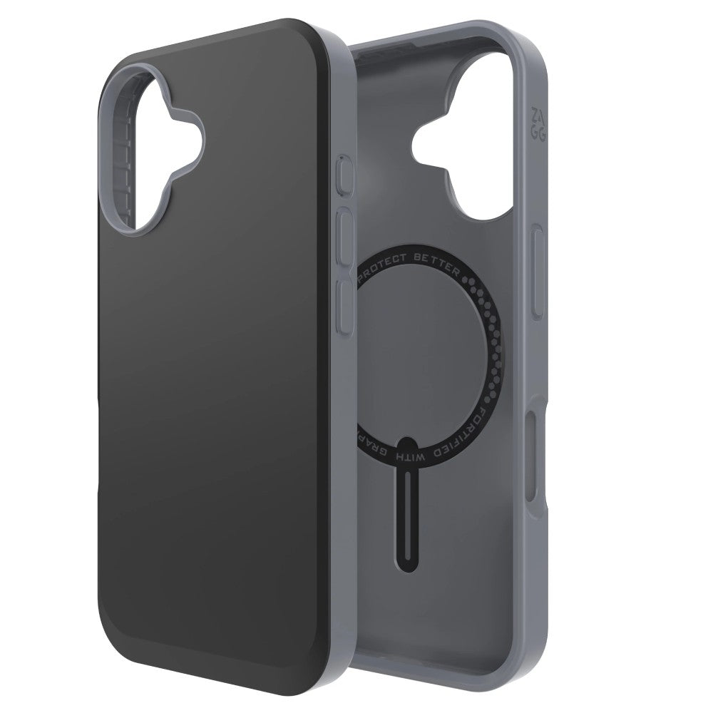 ZAGG SoHo Snap MagSafe Case (Suits iPhone 16) - Black