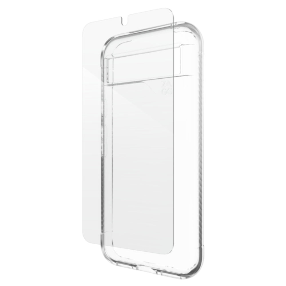 ZAGG Crystal Palace & Glass Elite Bundle (Suits Google Pixel 8a) - Clear