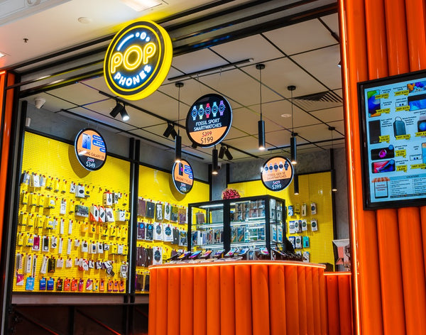 Pop Phones Counter