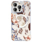 Soka Flower MagSafe Case (Suits iPhone 12/ 12 Pro) - Brown Flower