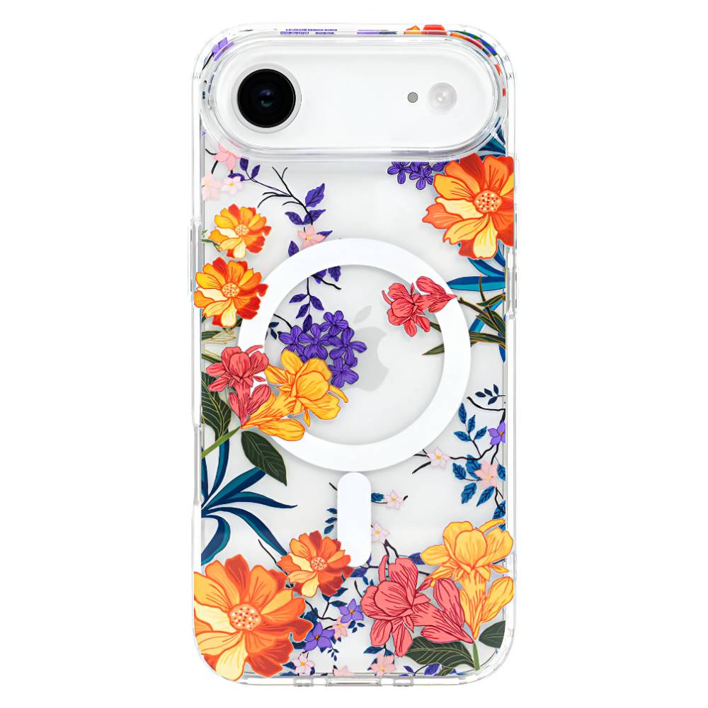 Soka Flower MagSafe Case (Suits iPhone 17 Air) - Colorful Flower