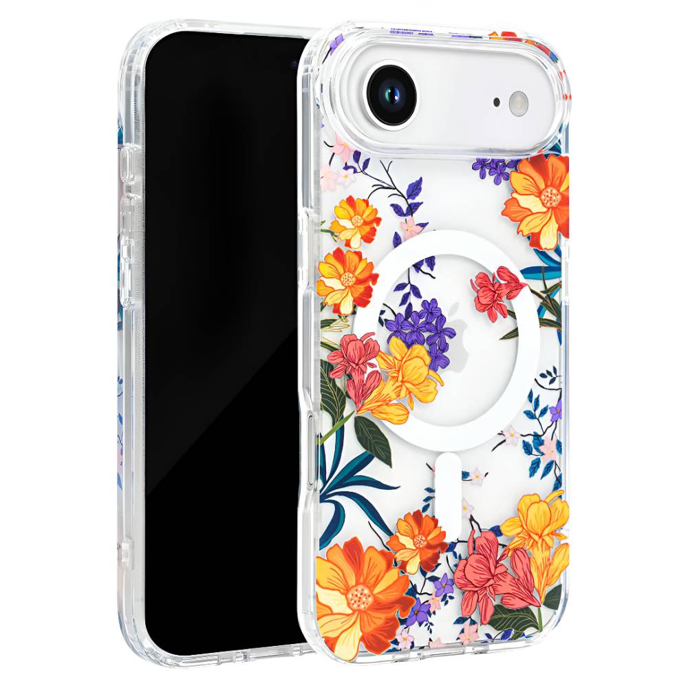 Soka Flower MagSafe Case (Suits iPhone 17 Air) - Colorful Flower
