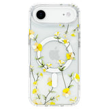 Soka Flower MagSafe Case (Suits iPhone 17 Air) - Yellow Flower