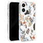 Soka Flower MagSafe Case (Suits iPhone 17) - Brown Flower