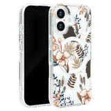 Soka Flower MagSafe Case (Suits iPhone 17) - Brown Flower