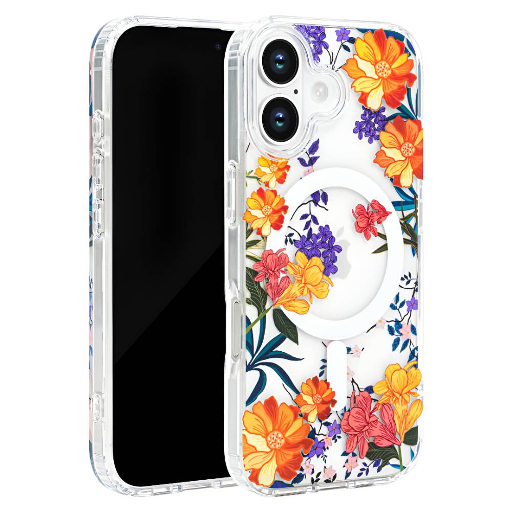 Soka Flower MagSafe Case (Suits iPhone 17) - Colorful Flower