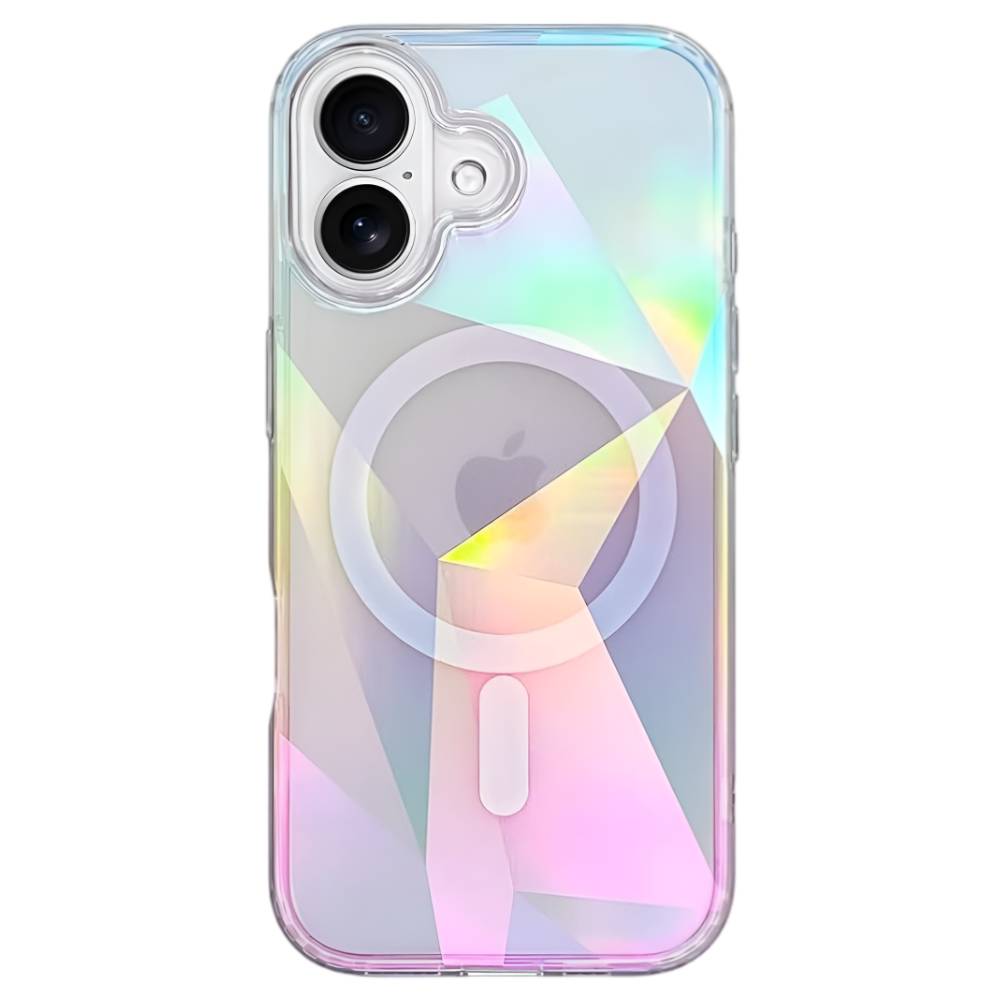 Soka Holographic MagSafe Case (Suits iPhone 17) - Iridescent