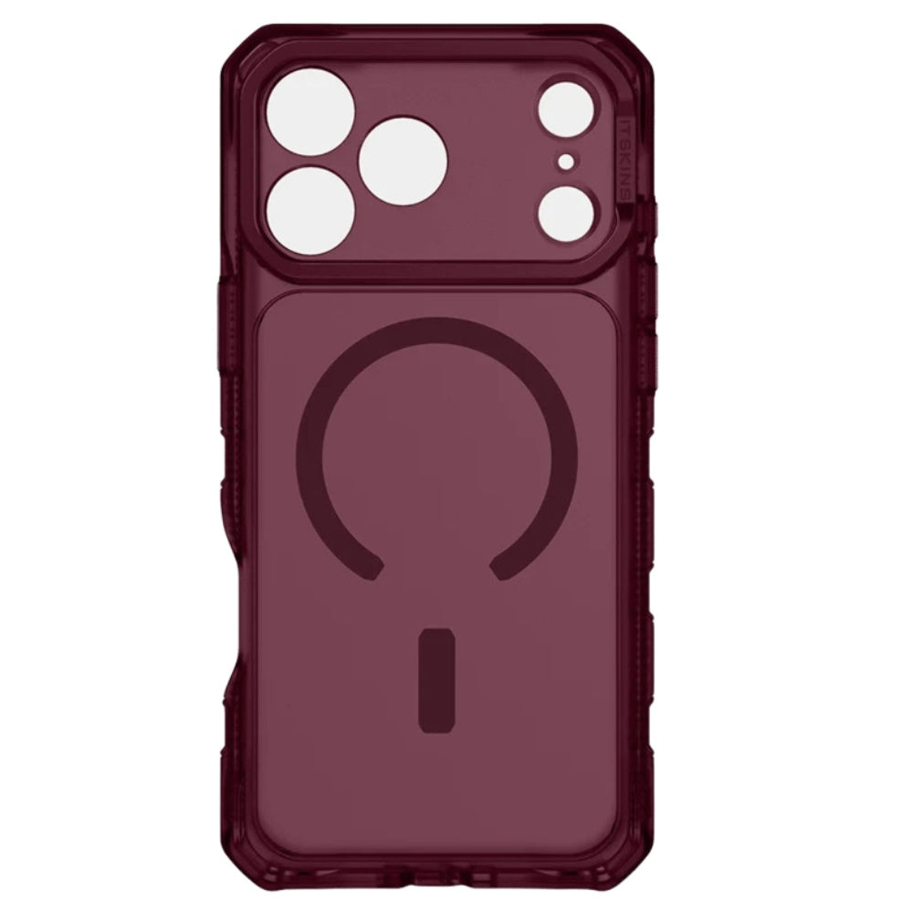 ITSKINS Supreme Frost Magsafe Case (Suits iPhone 18 Pro Max/ 17 Pro Max) - Burgandy