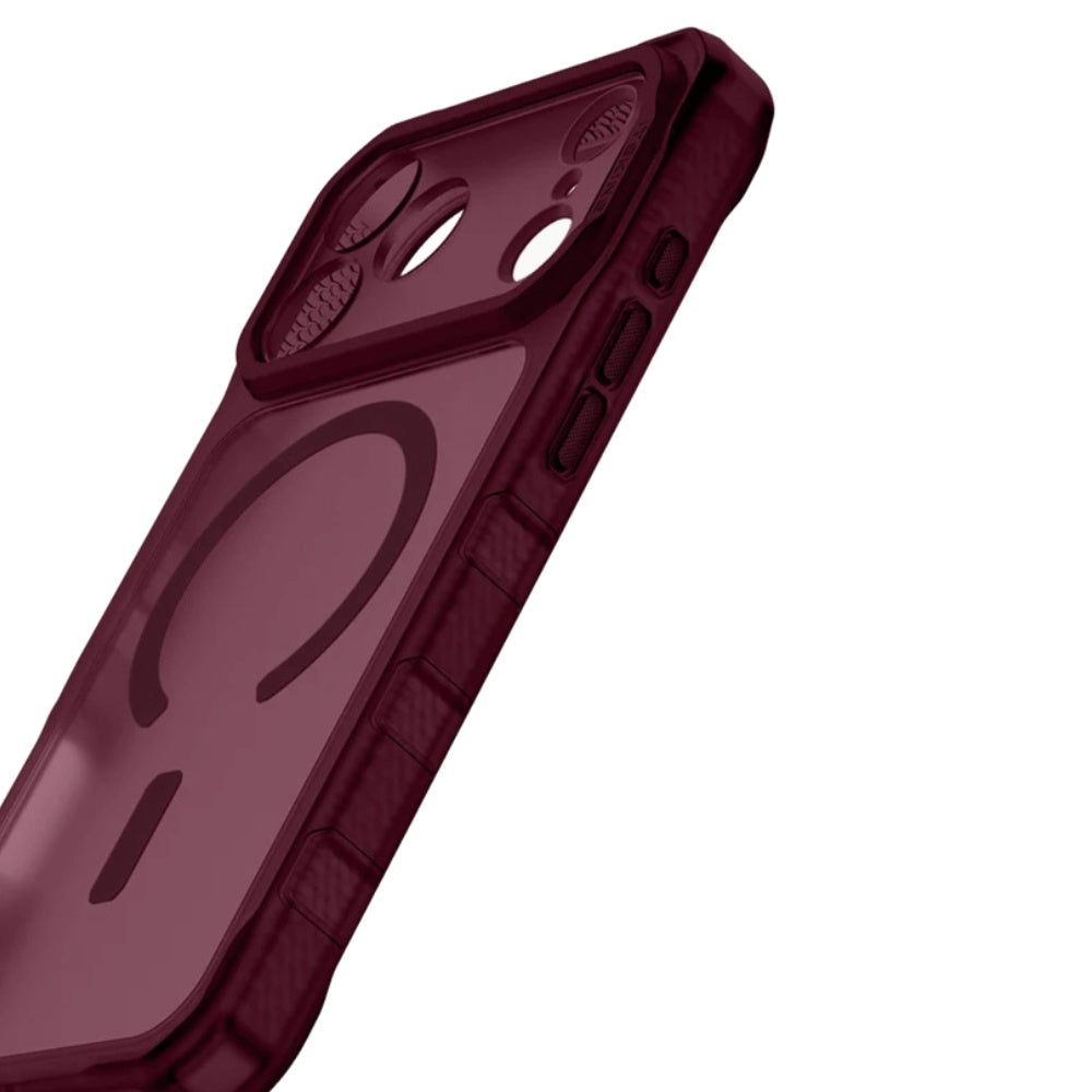 ITSKINS Supreme Frost Magsafe Case (Suits iPhone 18 Pro Max/ 17 Pro Max) - Burgandy