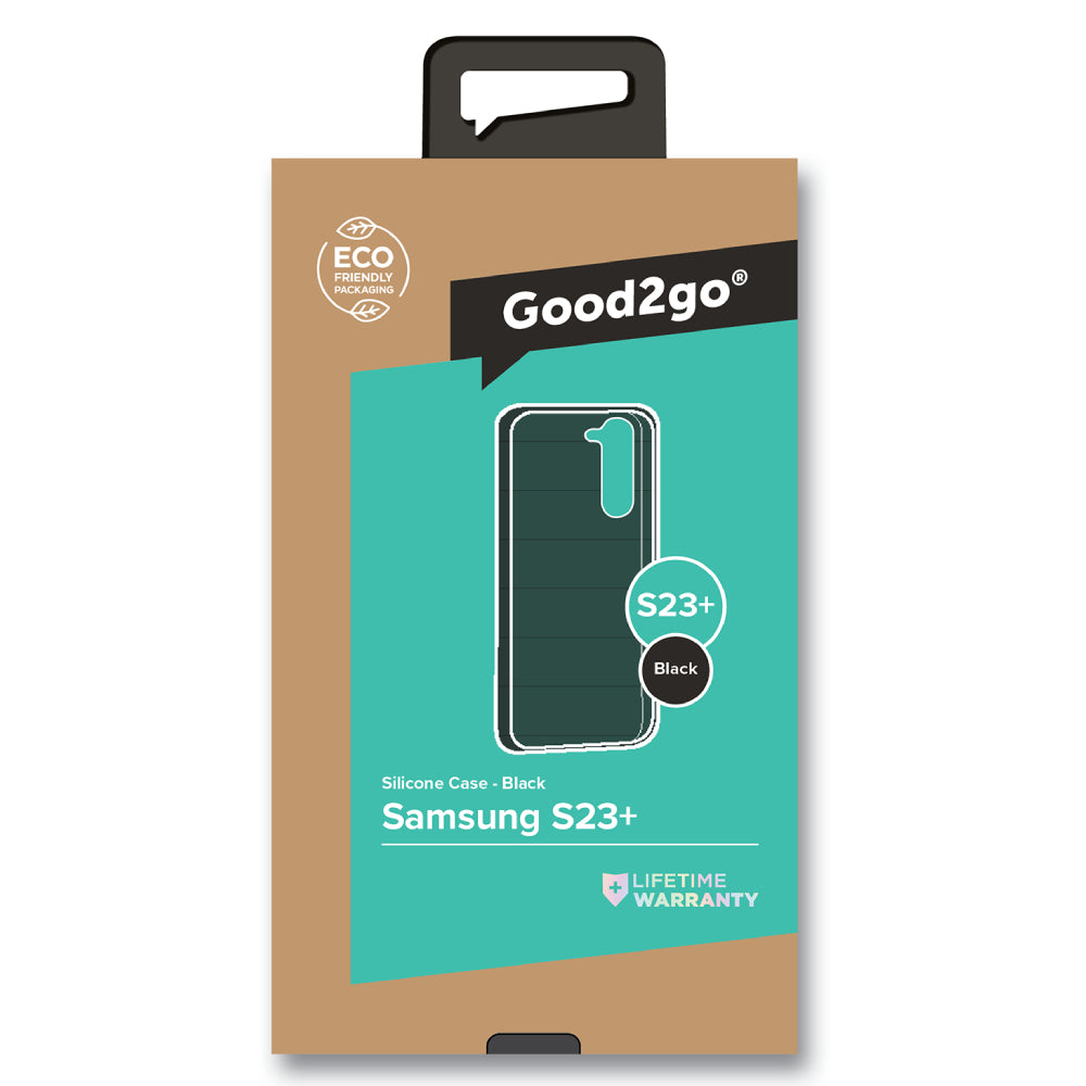 Good 2 Go Silicone Liquid Case (Suits Galaxy S23 Plus) - Black