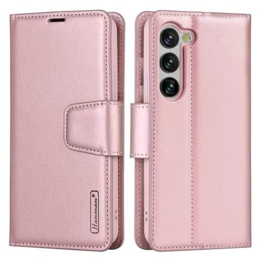 Soka Hanman Wallet Case (Suits Galaxy S24) - Rose Gold