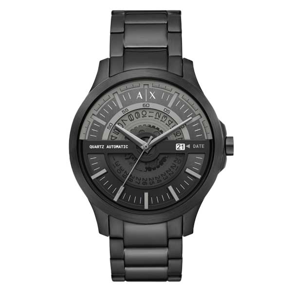 Buy Armani Exchange Automatic Quartz Three-Hand Date Black Stainless Steel  Men's Watch (AX2444) Online - POP Phones, Australia