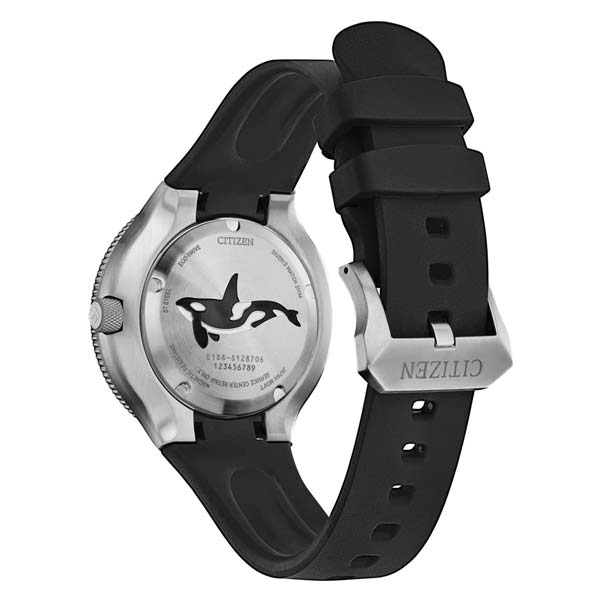 Citizen Promaster Dive Black Dial Polyurethane Strap Men's Watch (BN0230-04E)