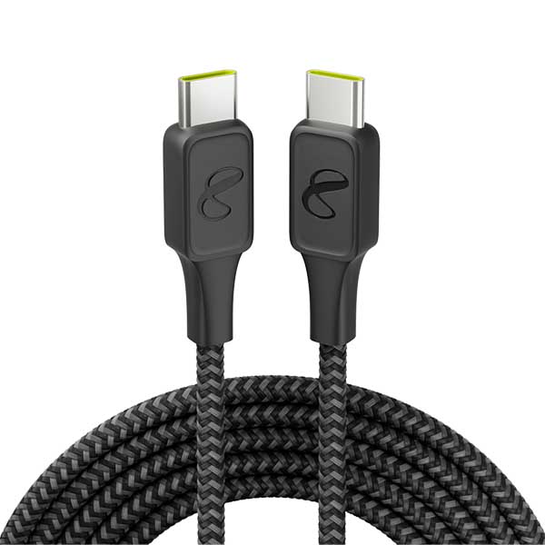 InfinityLab InstantConnect USB-C to USB-C 1.5M 100W PD Ultra-Fast Charging Cable - Black - Pop Phones, Australia