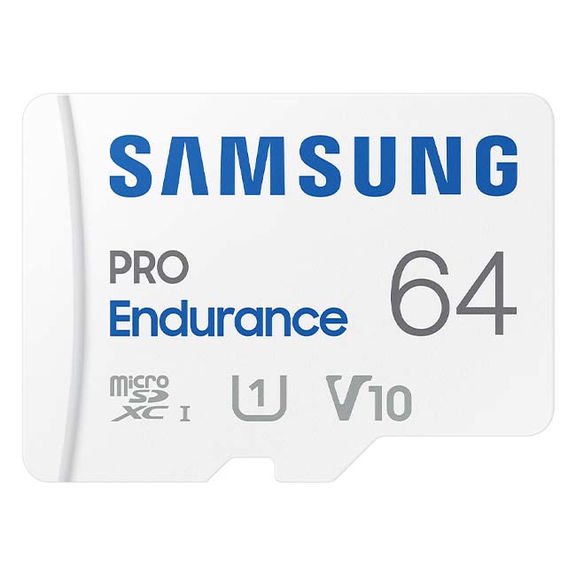 Samsung 64GB PRO Endurance Micro SDXC Card With Adaptor - Pop Phones, Australia