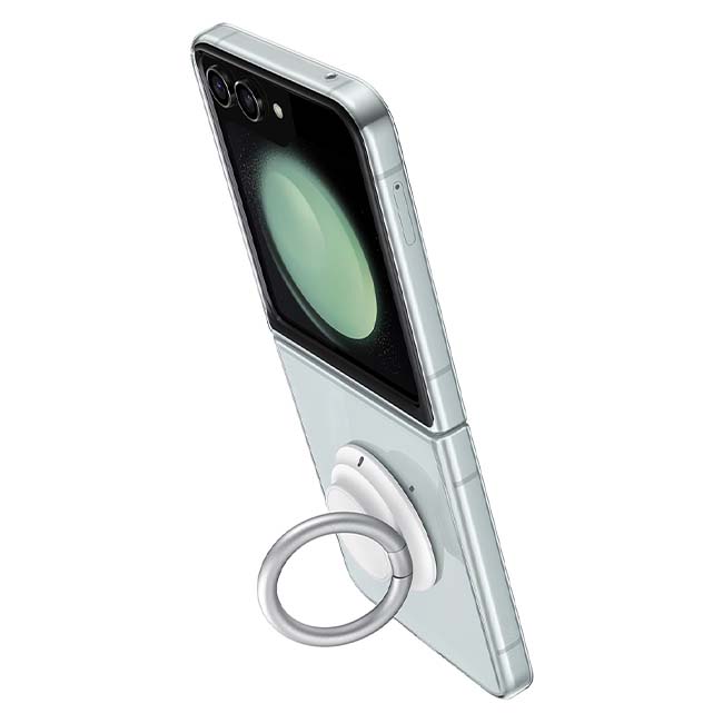 Samsung Gadget Case (Suits Galaxy Z Flip 5) - Transparent - Pop Phones, Australia